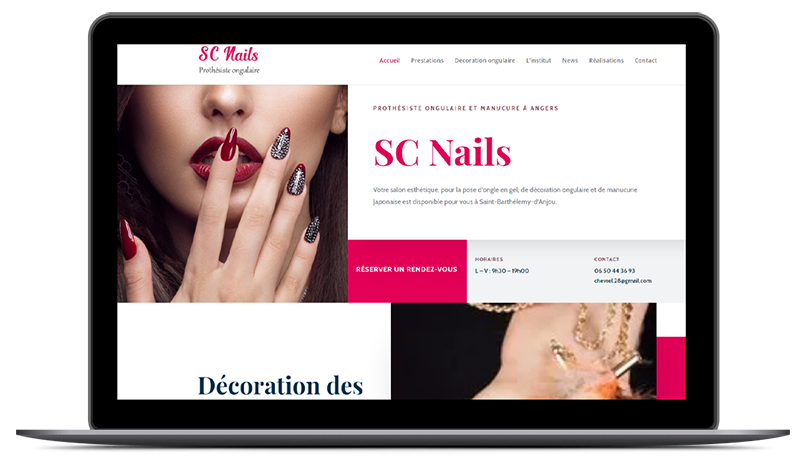 Site responsive - Agence web Angers Gwen and Ben